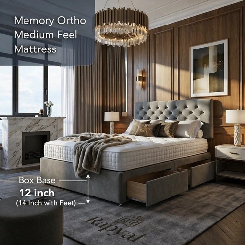 Luxury memory divan bed - divan,