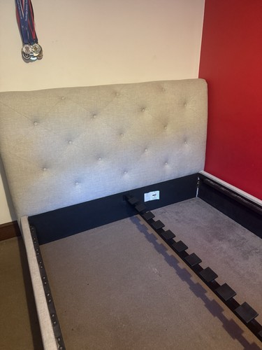 King size double bed with - size,