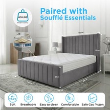 NEW OTTOMAN PANEL WING PLUSH