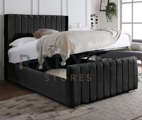 Ottoman storage bed panel - ,