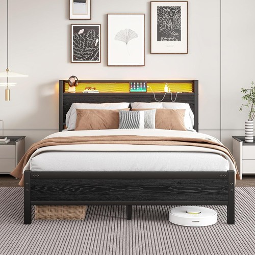 Led bed frame - king, size