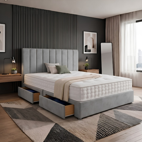 Reinforced divan bed - divan,