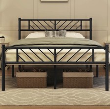 5ft King size Strong Metal Bed